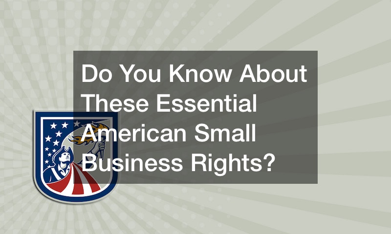 American small business rights